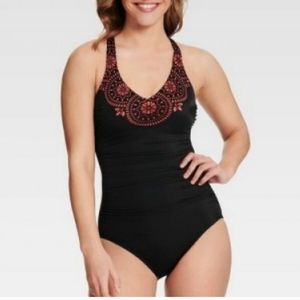 Dreamsuit by Miracle Brands S8 Lazer Cut one piece NWTS